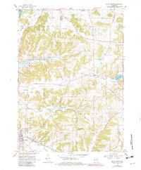 Black Earth 1962 topographic map thumbnail