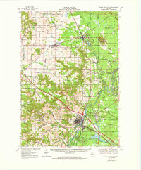 Black River Falls 1968 topographic map thumbnail