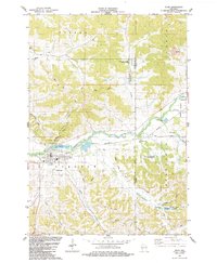 Blair 1984 topographic map thumbnail