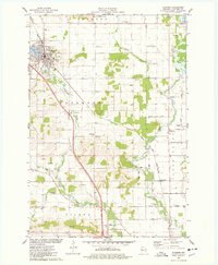 Bloomer 1975 topographic map thumbnail