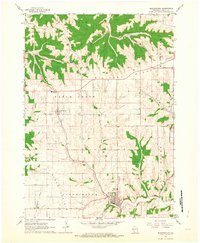 Bloomington 1962 topographic map thumbnail