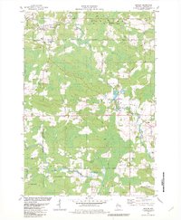 Bowler 1982 topographic map thumbnail