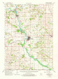 Brodhead topographic map thumbnail