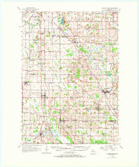 Campbellsport 1955 topographic map thumbnail