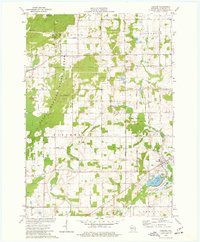 Cascade 1974 topographic map thumbnail