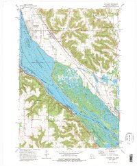 Cochrane 1972 topographic map thumbnail