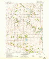 Cooksville 1961 topographic map thumbnail