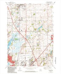 De Forest 1983 topographic map thumbnail
