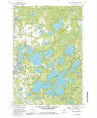 Eagle River East 1970 topographic map thumbnail
