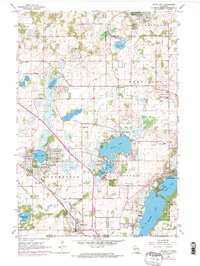 Genoa City 1960 topographic map thumbnail
