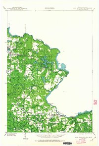 Iron Mountain 1939 topographic map thumbnail