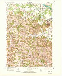 Kendall topographic map thumbnail