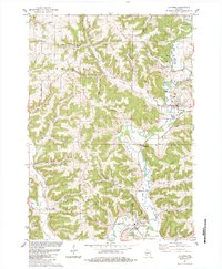 La Farge 1983 topographic map thumbnail