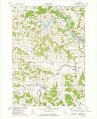 La Valle 1975 topographic map thumbnail