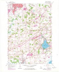 Muskego 1959 topographic map thumbnail
