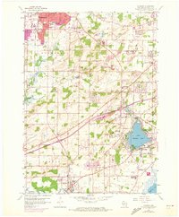 Muskego 1959 topographic map thumbnail