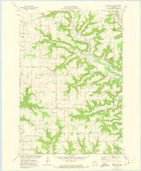 Nerike Hill 1972 topographic map thumbnail