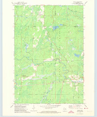 Newald 1972 topographic map thumbnail