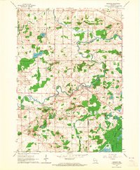 Newburg 1959 topographic map thumbnail