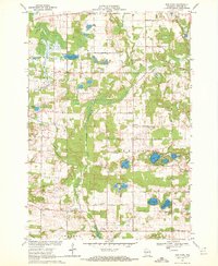 New Hope 1969 topographic map thumbnail