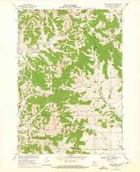 North Bend NE 1969 topographic map thumbnail