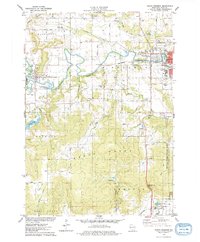 North Freedom 1975 topographic map thumbnail