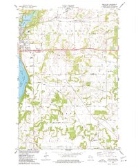 Northline 1974 topographic map thumbnail