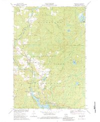 Mountain 1973 topographic map thumbnail