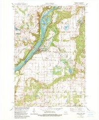 Osceola 1978 topographic map thumbnail