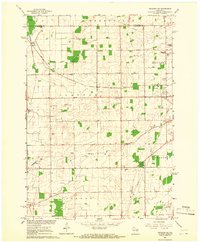 Oshkosh NE 1961 topographic map thumbnail