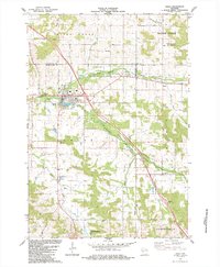 Osseo 1984 topographic map thumbnail