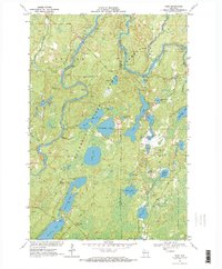 Oxbo 1970 topographic map thumbnail