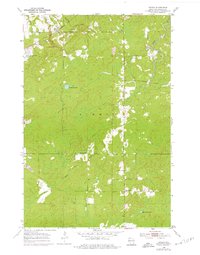 Patzau 1954 topographic map thumbnail