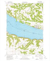 Pepin 1974 topographic map thumbnail
