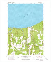 Poplar NE 1954 topographic map thumbnail