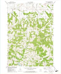 Potato Hill 1975 topographic map thumbnail
