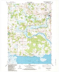 Princeton West 1984 topographic map thumbnail
