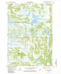 Quail Point Flowage 1984 topographic map thumbnail
