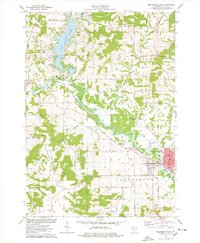 Reedsburg West 1975 topographic map thumbnail