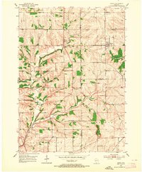 Rewey 1952 topographic map thumbnail