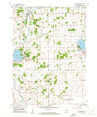 Rochester 1960 topographic map thumbnail
