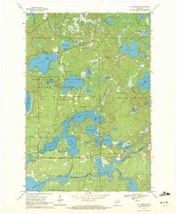 St. Germain 1970 topographic map thumbnail