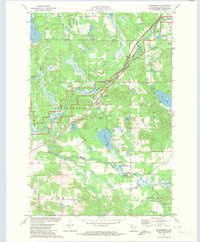 Springbrook 1971 topographic map thumbnail