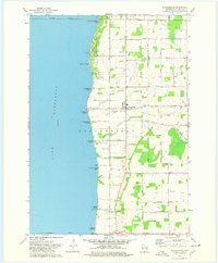 Stockbridge 1974 topographic map thumbnail