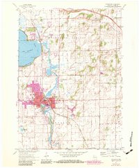 Stoughton 1961 topographic map thumbnail
