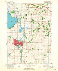Stoughton 1961 topographic map thumbnail