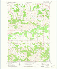 Strum SE 1973 topographic map thumbnail
