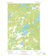 Sugar Camp 1970 topographic map thumbnail