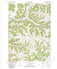 Sugar Grove 1983 topographic map thumbnail