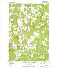 Sunnyside 1954 topographic map thumbnail